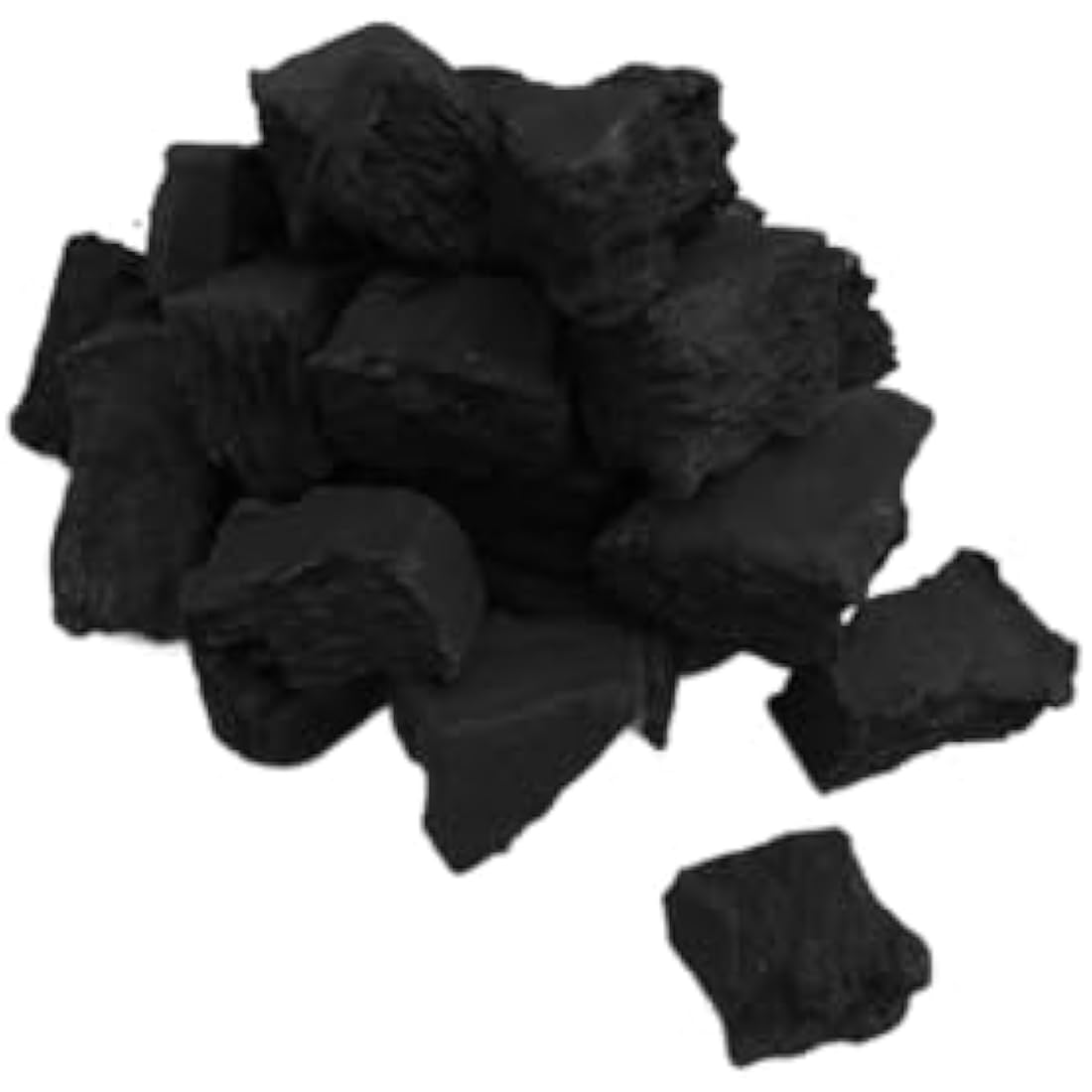The Stove Wizard 30 Random Mixed Living Flame Gas Fire Ceramic Coals Replacement