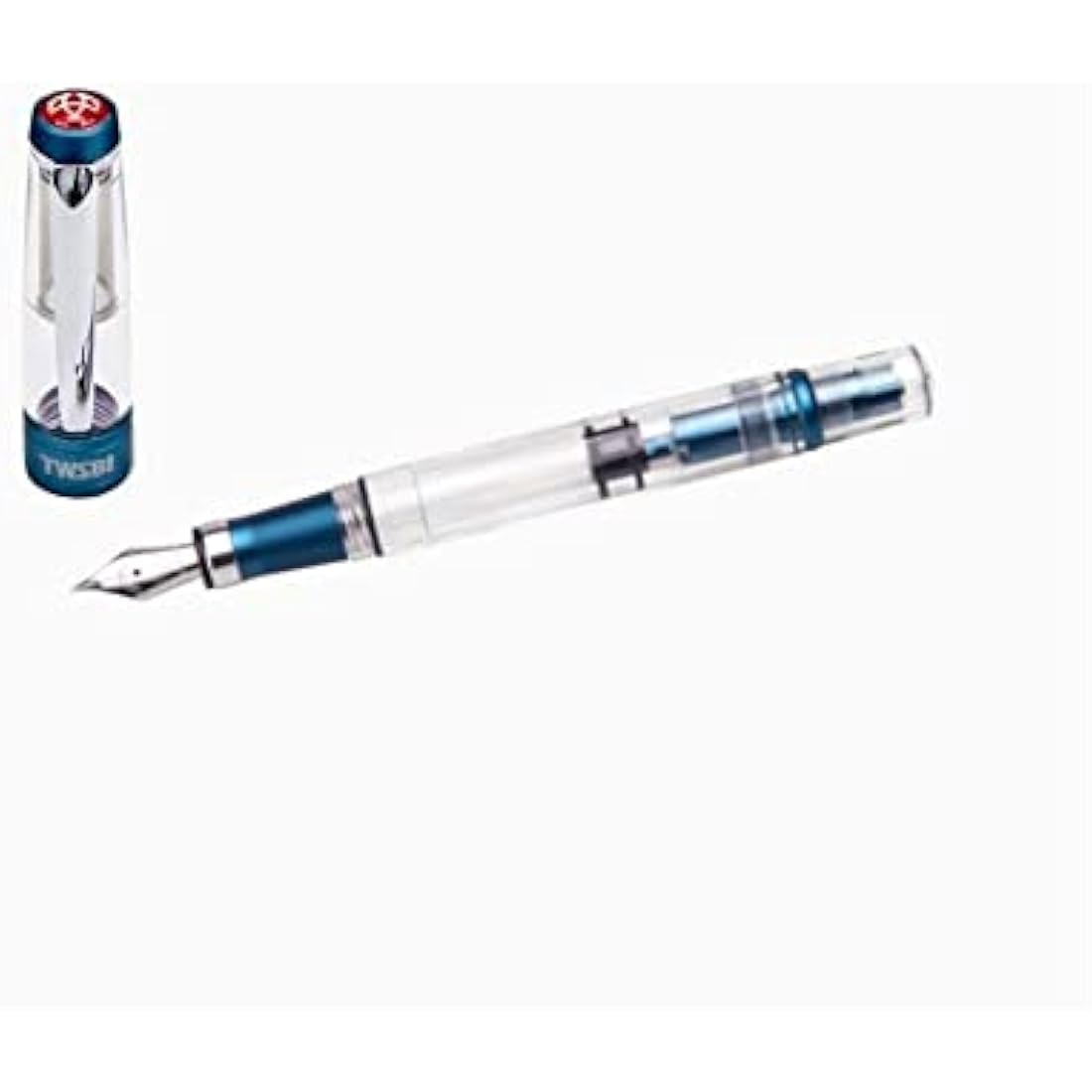 Twsbi Diamond 580AL R Prussian Blue EF Nib - Fountain Pen Special Edition
