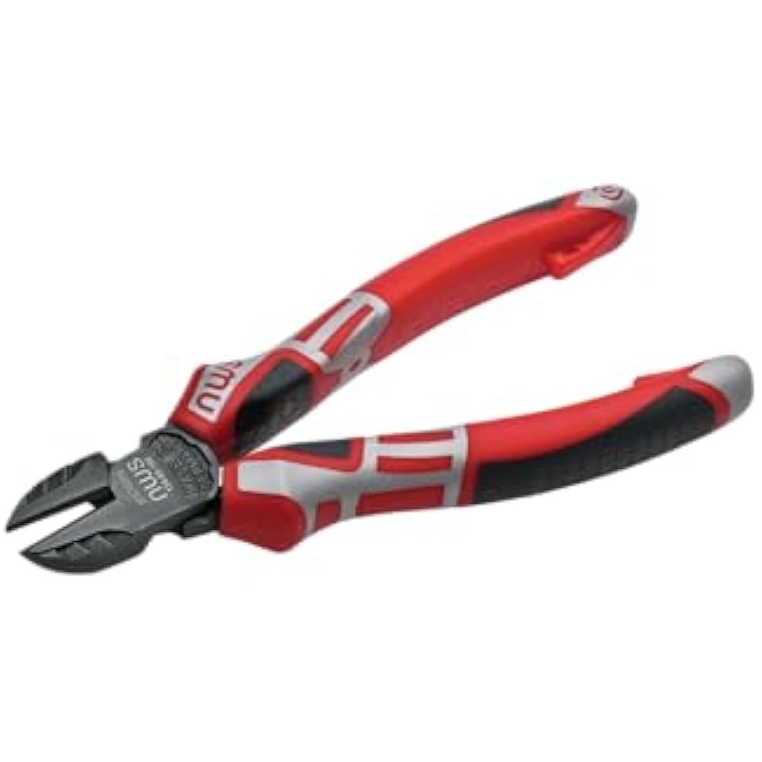 NWS 134-69-160 - Alicate Corte Diagonal Modelo sueco Serie 69 Largo 160 mm, Red, Grey