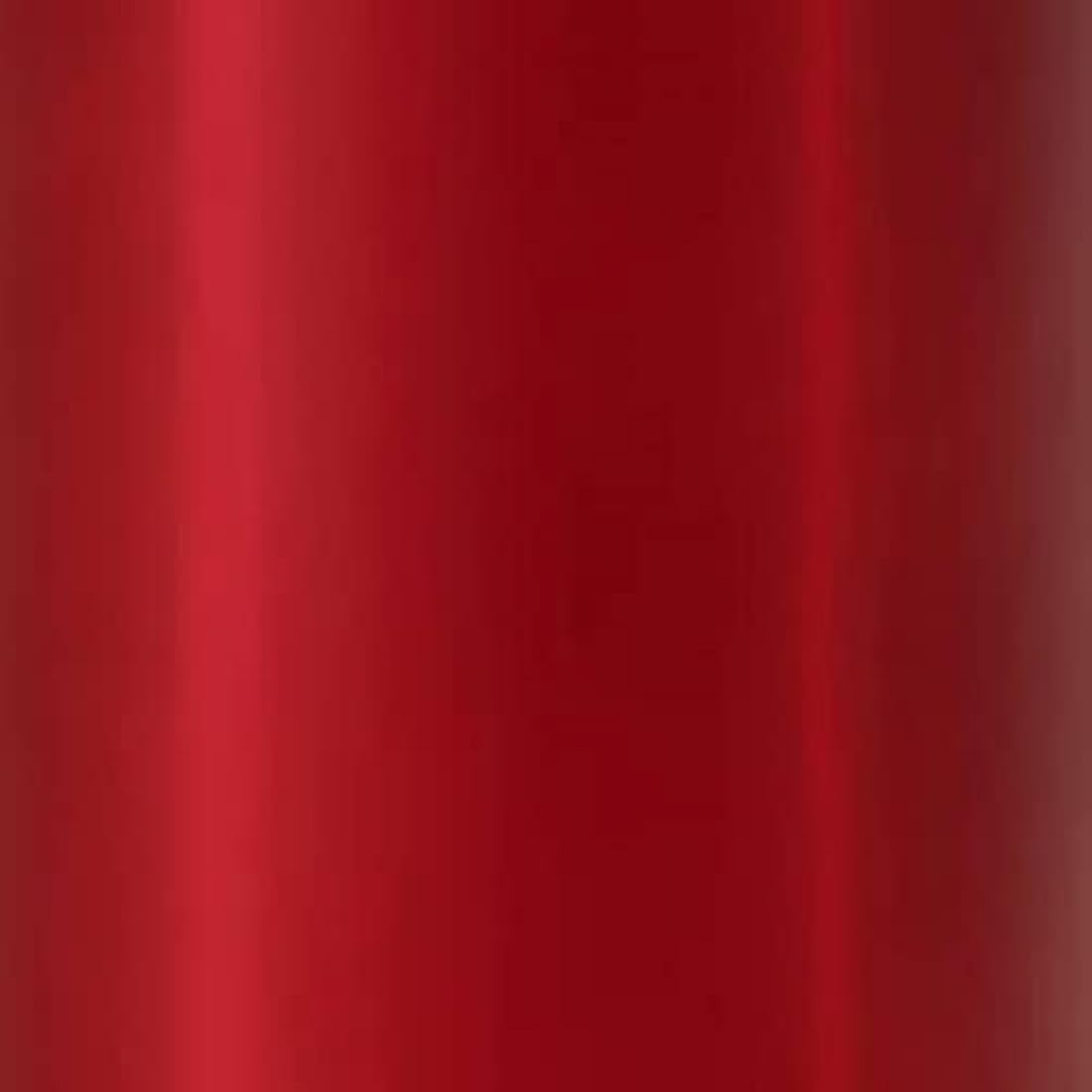 Curver Metal Effect 70% Recycled Kitchen Pedal Touch Deco Bin 50 Litres - Red