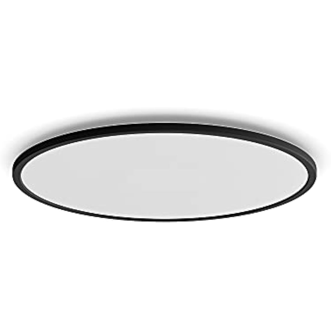 Philips LED Superslim SceneSwitch Dimmable Ceiling Light 2700K 36W [Warm White - Black] for Indoor Home Lighting in Livingroom and Bedroom.