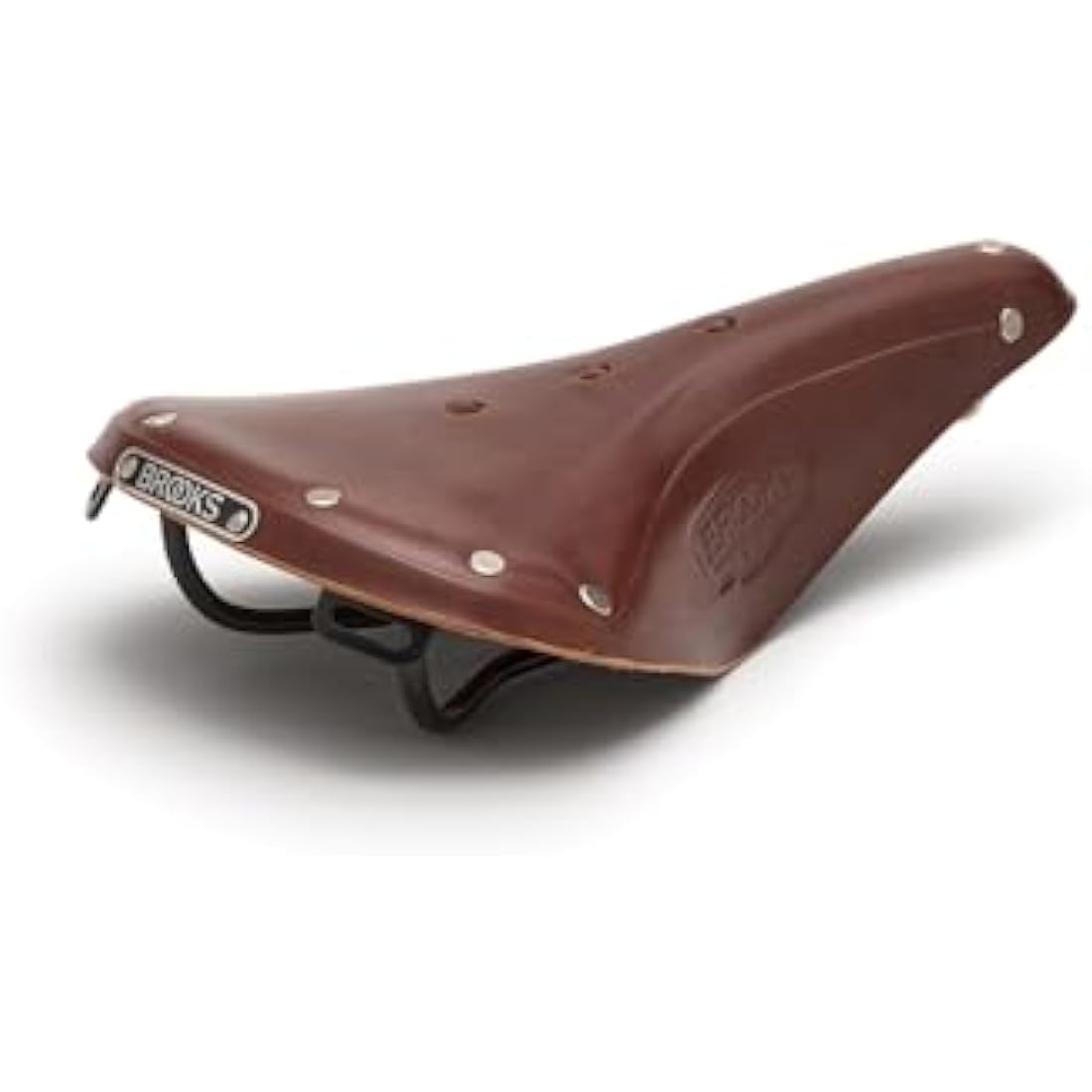 Brooks England B17 Bike Saddle - Handmade Leather Bike Seat (Steel, Titanium, Copper)