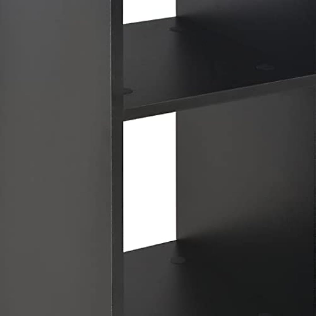 vidaXL Bar Table with Shelf Classic Modern Design Bistro Pub Bar Kitchen Coffee Dining Tall Breakfast Side End Stand Furniture Black