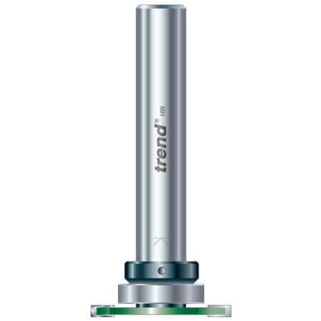 Trend CraftPro Weatherseal Groover Router Cutter Bit, 1/2 Inch Shank, 36mm Cut Diameter & 3mm Cut Length, Tungsten Carbide Tipped, Bearing Guided, C213X1/2TC