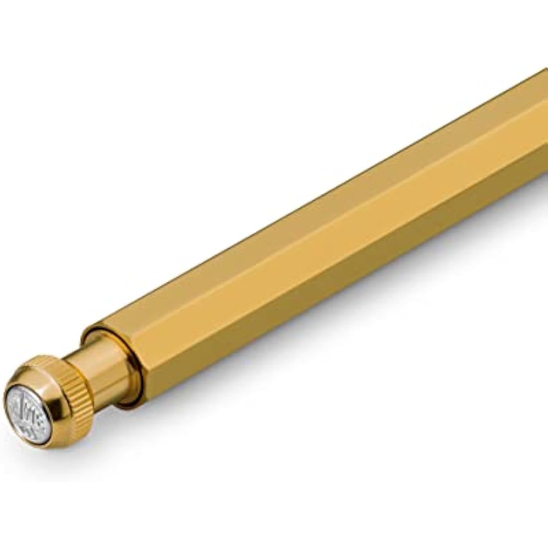 Kaweco SPECIAL Ball Pen Brass I Retractable Ballpoint Pen with Standard G2 Refills in a Tin Box I Aluminium Ball Pen 14 cm