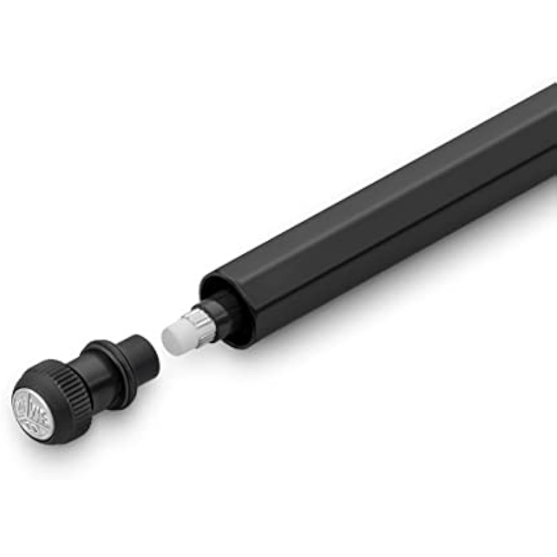 Kaweco Special Mechanical Pencil Black 0.9 mm I Lead Pencil Made of Aluminium I Push Lead Pencil 14 cm I Refillable with Eraser