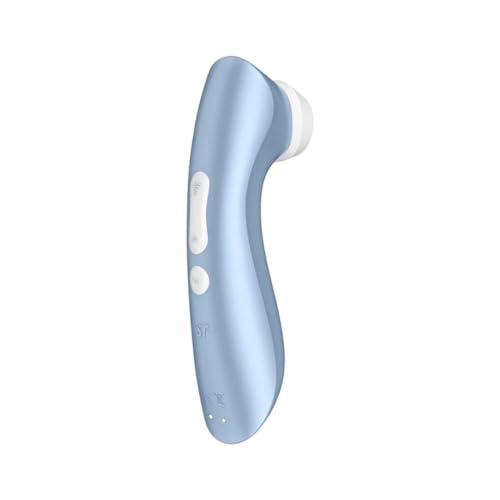 Pressure Wave Vibrator Satisfyer Pro 2+, Rechargeable Clitoris Sucker with Pressure Waves and Vibration, Sexual Wellness Device for Women, Waterproof