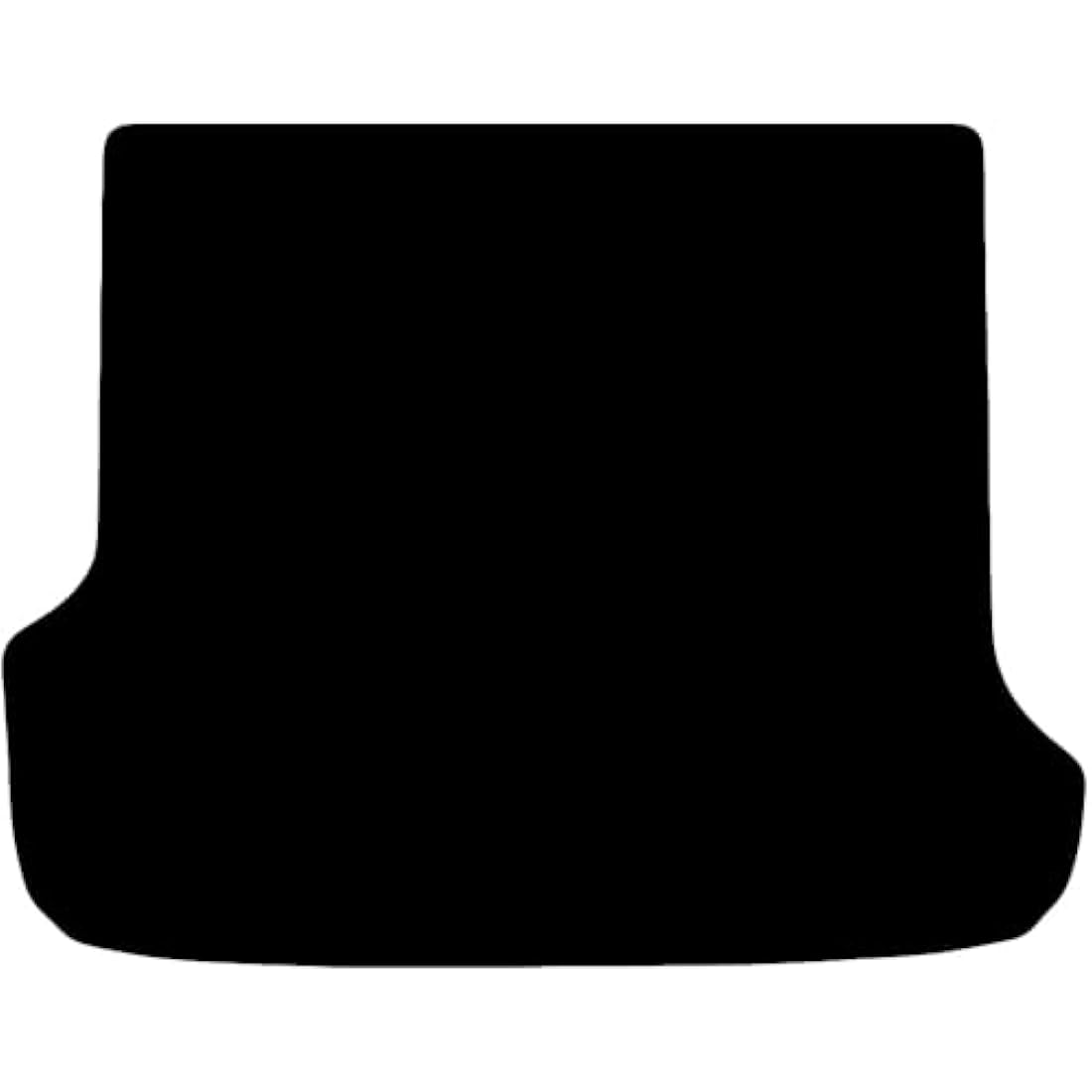 Carsio Carpet Boot Liner Mat For Volvo V70 Estate 2000-2007 Tailored Fit Floor Mat Set Complete Accessory Black Custom Fitted - All Weather, Anti-Slip Backing & Black Trim