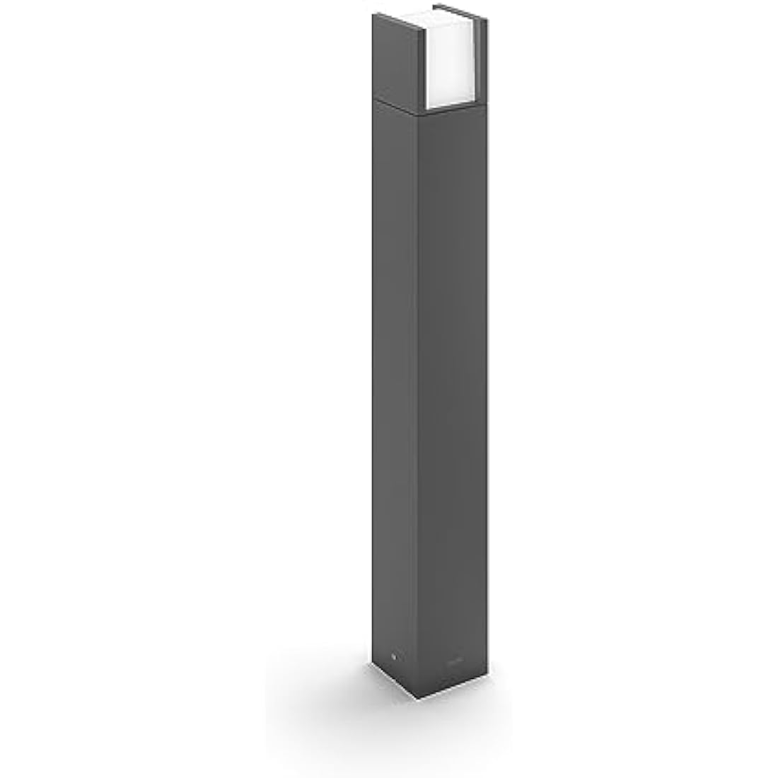 Philips LED Arbour Ultra Efficient Outdoor Post Light [Anthracite - 1x3.8W] 3000K White. for Home, Garden, Patio Lighting for Energy Saving.