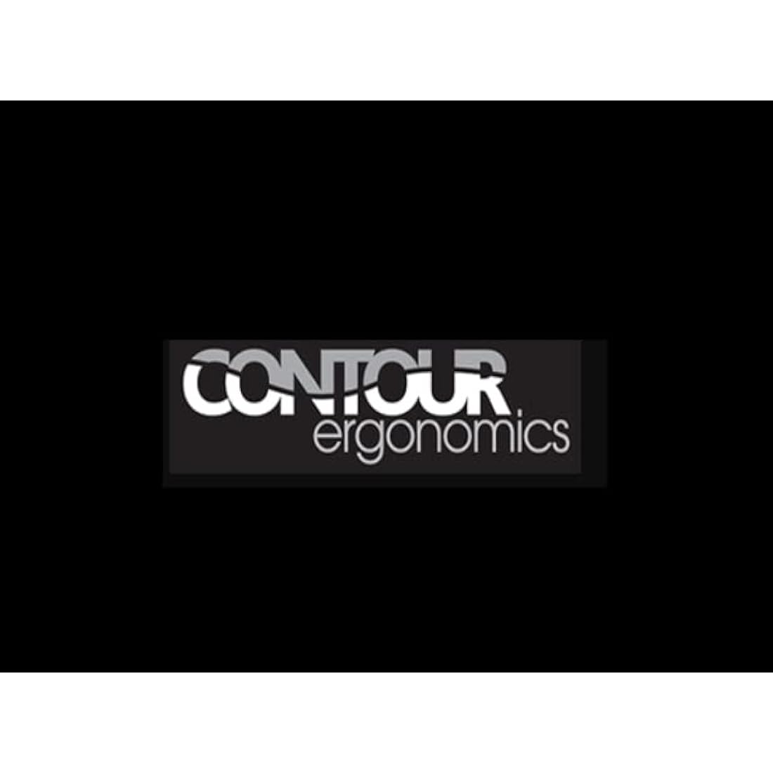 Contour Ergonomics Adjustable Monitor Stand with Drawer Black
