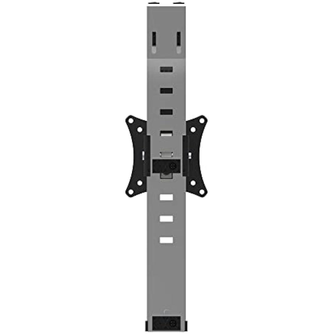 StarTech.com Cubicle Monitor Mount - Cubicle Wall Single Monitor Hanger - Up to 34" VESA Mount Display - Height Adjustable Ergonomic Office Cubicle Hanging Flat Panel Hook & Clamp Bracket (ARMCBCLB)