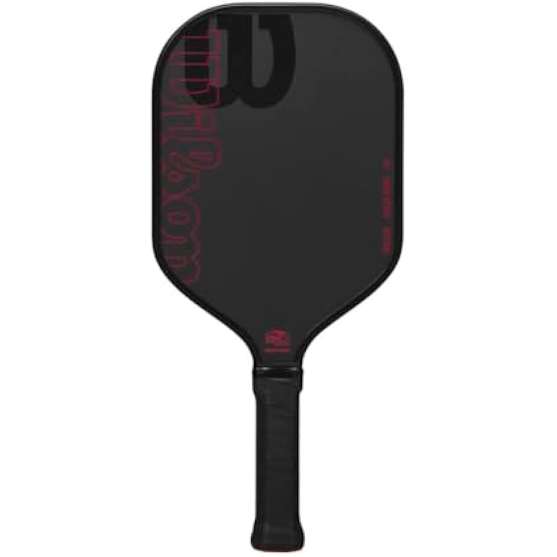WILSON Blaze Series Pickleball Paddles - Grip Size 2-4 1/4", Black/Red