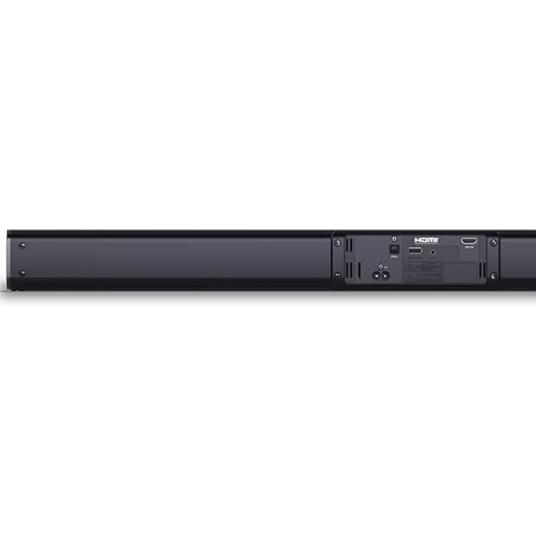 Sharp HT-SB140(MT) 2.0 Soundbar, 150W Slim Wireless Bluetooth Soundbar for TV and Device Streaming with HDMI ARC/CEC, Aux and Digital Optical-In, Wall Mount or Table Top Sound Bar - Black