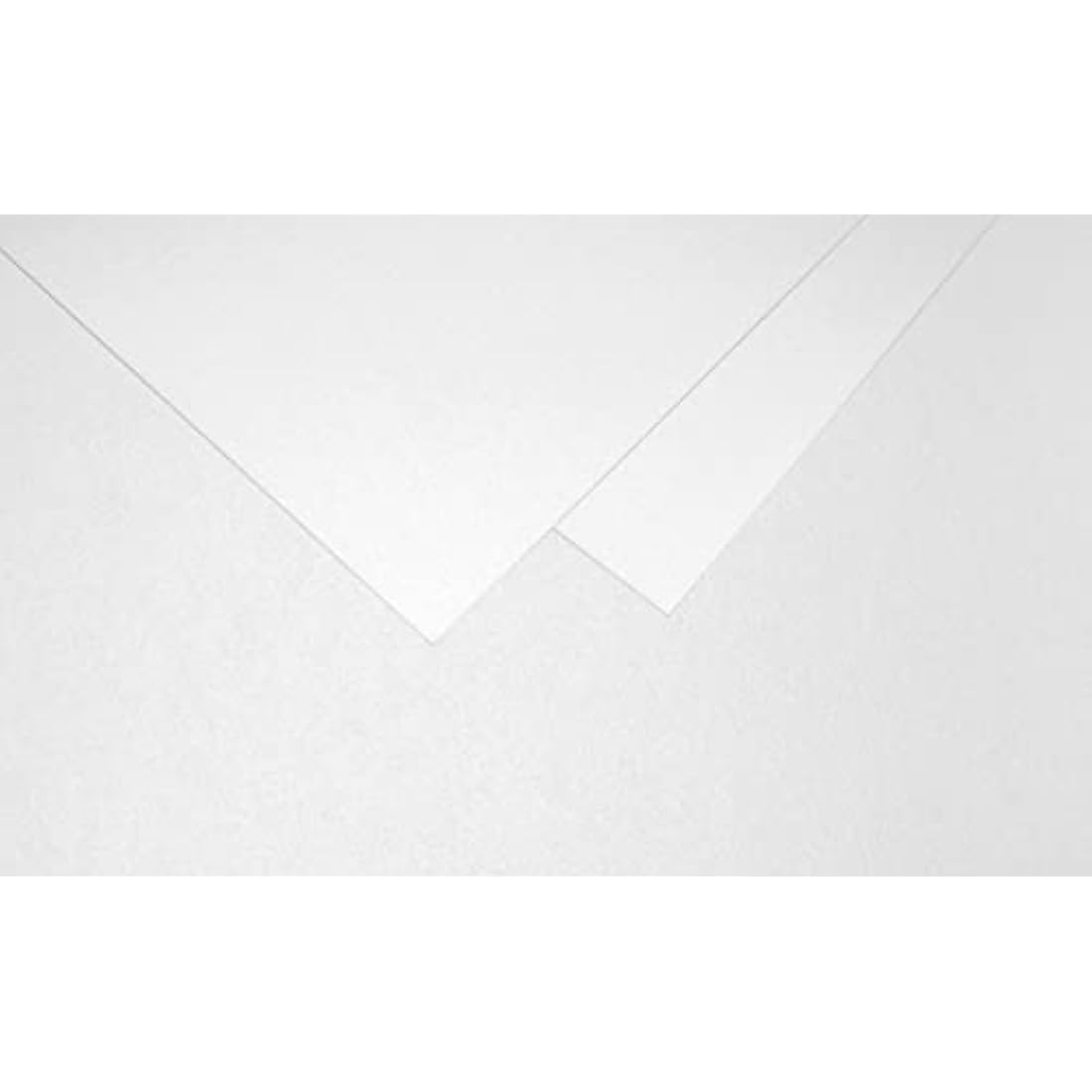 Clairefontaine - Ref 50035C - Pollen Iridescent Adhesive Envelopes (Pack of 20) - DL (110 x 220mm) in Size, 120gsm Paper, Easy-to-Peel Adhesive Strip - White