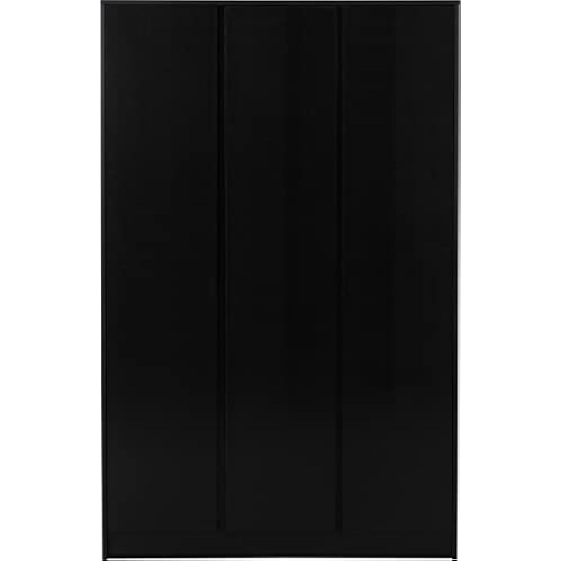 Seconique Malvern 3 Door Wardrobe in Black