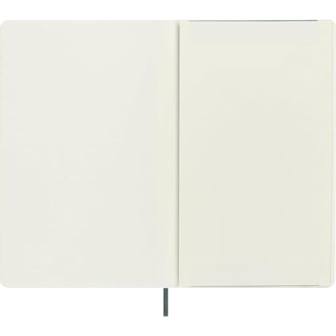 Moleskine Precious & Ethical Notebook, with Gift Box, Vegan Soft Cover Python-Effect, Elastic Closure, Large Format 13x21 cm, Colour Green