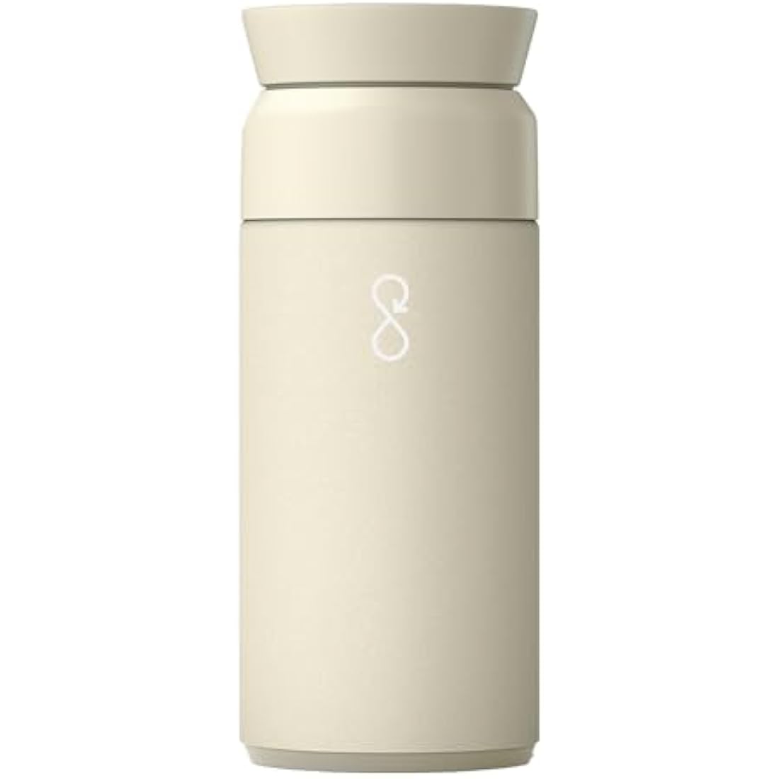 Ocean Bottle - Recycled Stainless Steel Brew Flask - Eco-Friendly & Reusable Bottle - 350ml (Sand Stone)