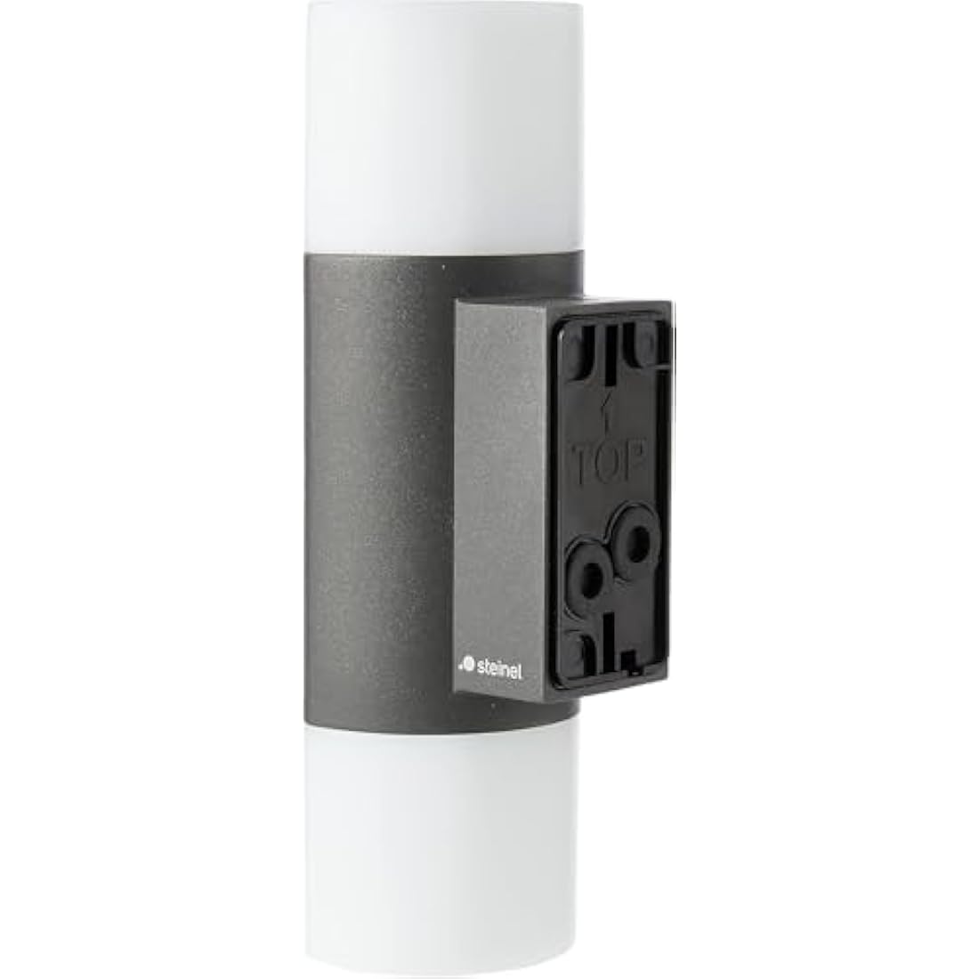 Steinel Outdoor Wall Light L 910 S Anthracite, 9.8 Watts 797 lm, Up Down Motion Sensor Light with 180° Motion Detector, 12 m Range, Continuous Soft Light