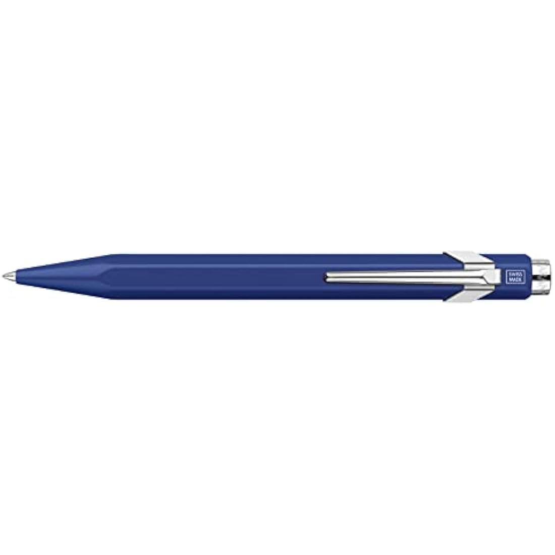 Caran d'Ache 849 Popline 0846.659 Ballpoint Pen with Case Blue Lacquered Line Width M Blue Length 12.5 cm