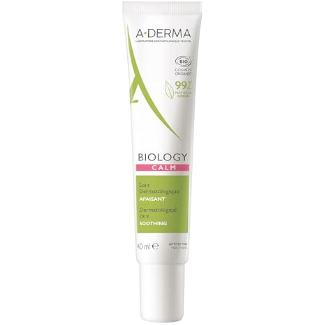 A-DERMA Biology Calm Dermatological Care Soothing Organic 40ml