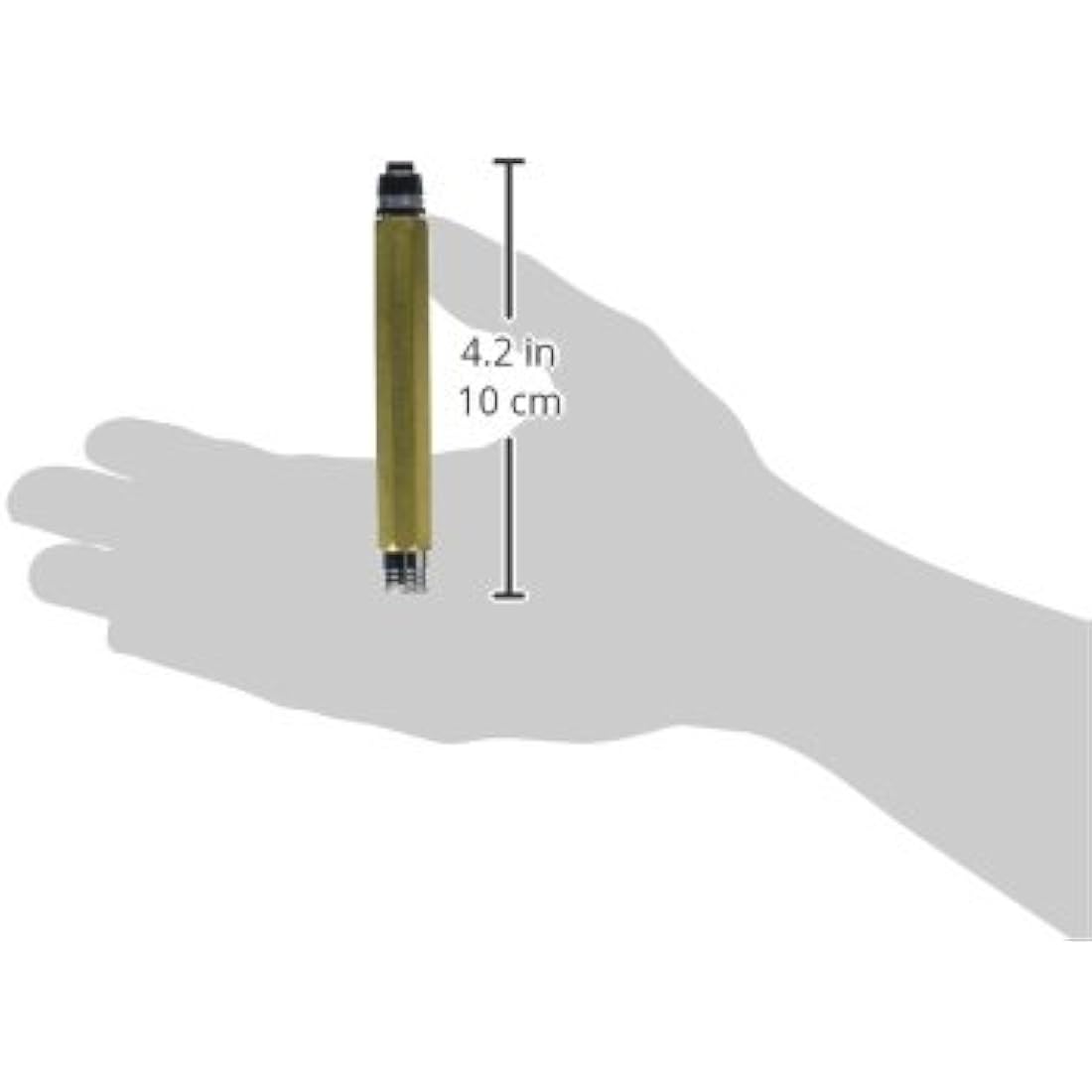 Kaweco SKETCH UP Clutch Pencil 5.6 mm 5B Brass I Exclusive Mechanical Pencil with Lead Refill I Pencil 10.5 cm