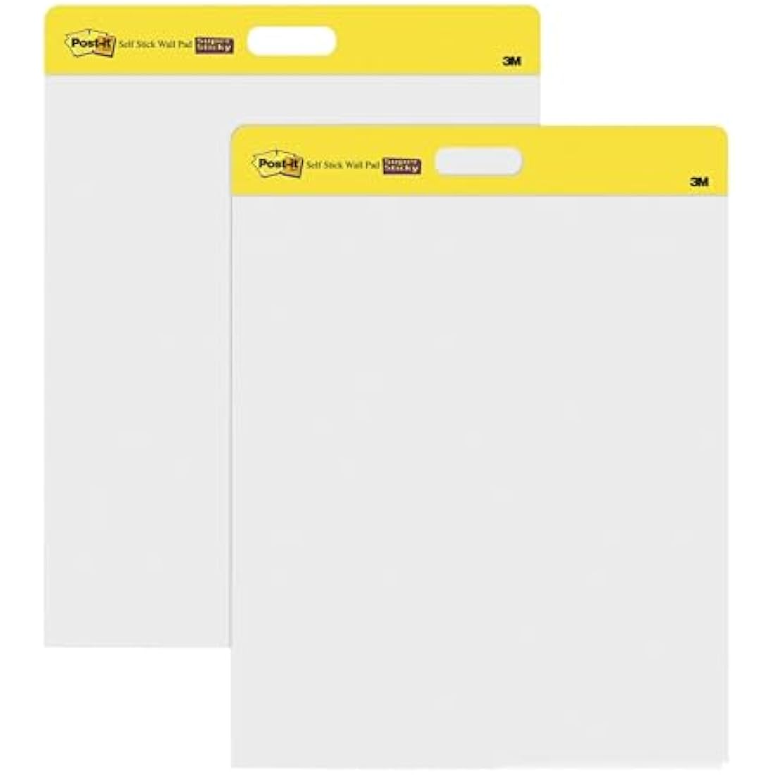 Post-it Super Sticky Self Stick Wall Pad Meeting Chart 566 White 58.4 cm x 50.8 cm 20 Sheets/Pad 2 Pads/Pack 100% PEFC SGSCH-PEFC-COC-110078