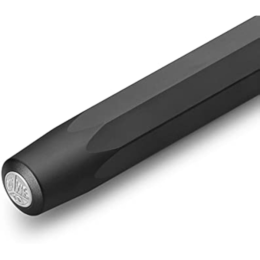 Kaweco AL SPORT Fountain Pen Black I Premium Fountain Pen for Ink Cartridges I Exclusive Fountain Pen 13 cm I Nib: B (Broad)