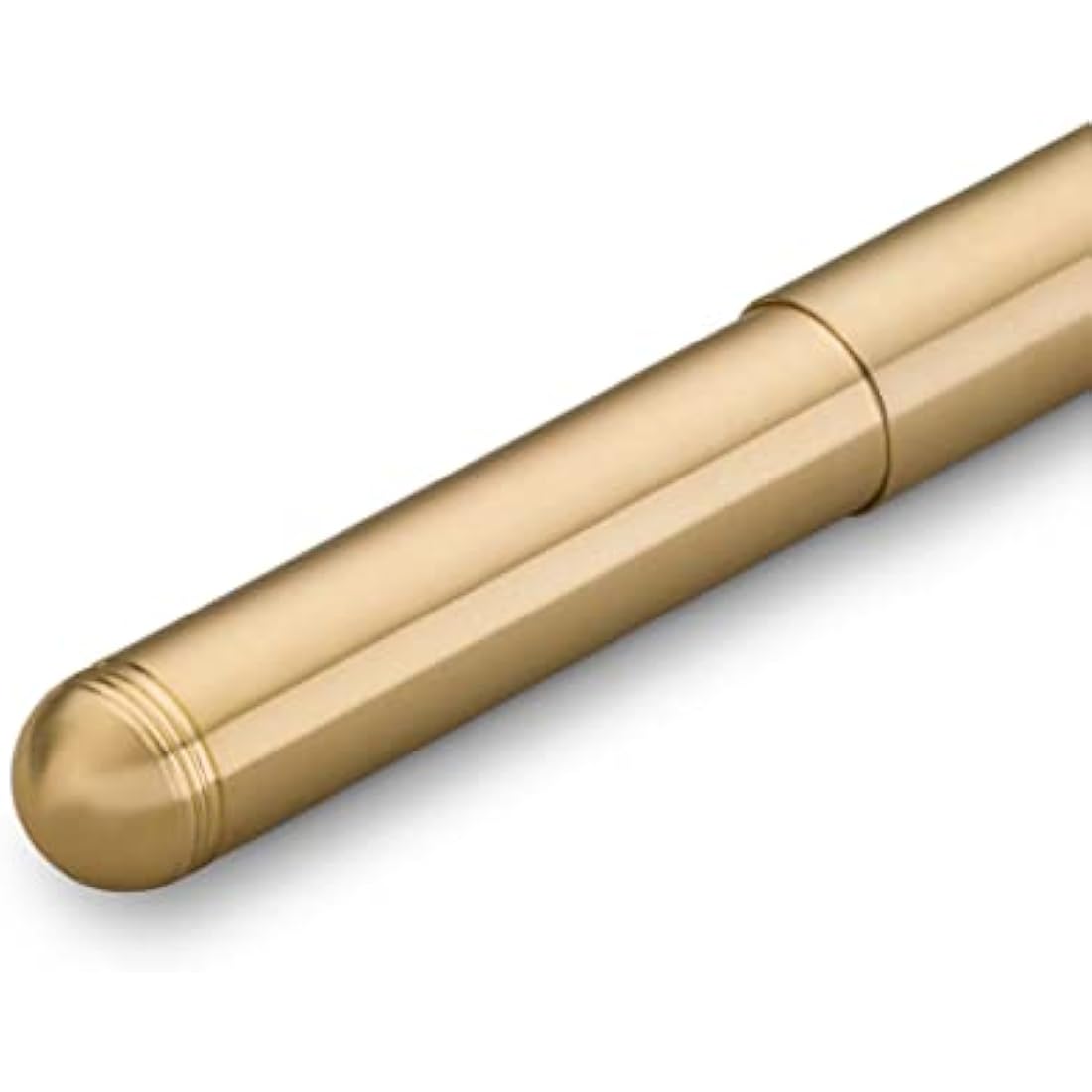 Kaweco SUPRA Fountain Pen Brass I Exclusive Fountain Pen for Ink Cartridges Including Retro Metal Box I Fountain Pen 16.5 cm I Nib: BB (Extra Broad)