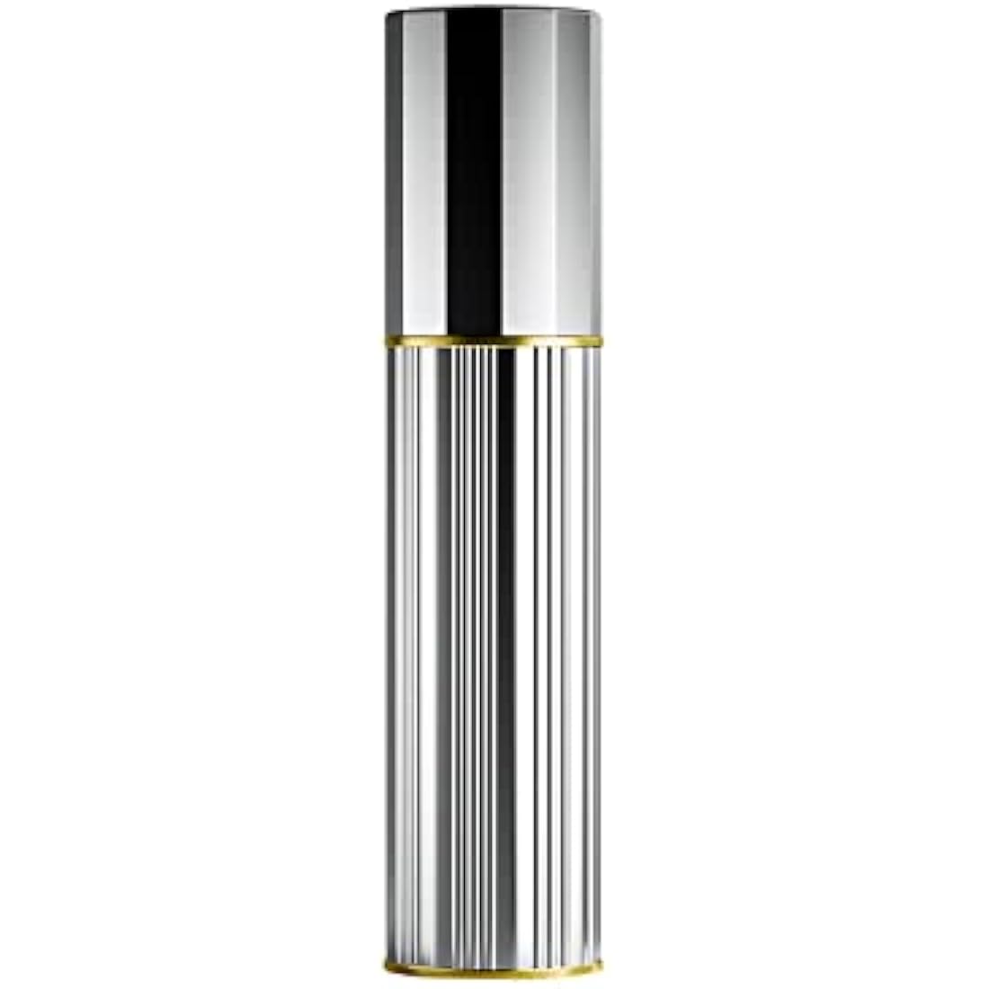 Aurdox Perfume Travel Atomiser, Portable and Refillable mini Perfume Spray Bottles Empty Sprays with Bottom Pump, Dispensers, Atomizers for Women and Men, 5ml/ Silvery Gray