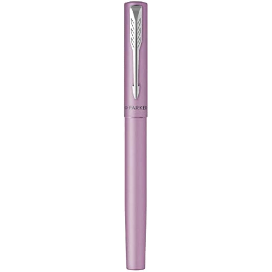 Parker Vector XL Fountain Pen | Metallic Lilac Lacquer on Brass | Medium Nib with Blue Ink Refill | Gift Box