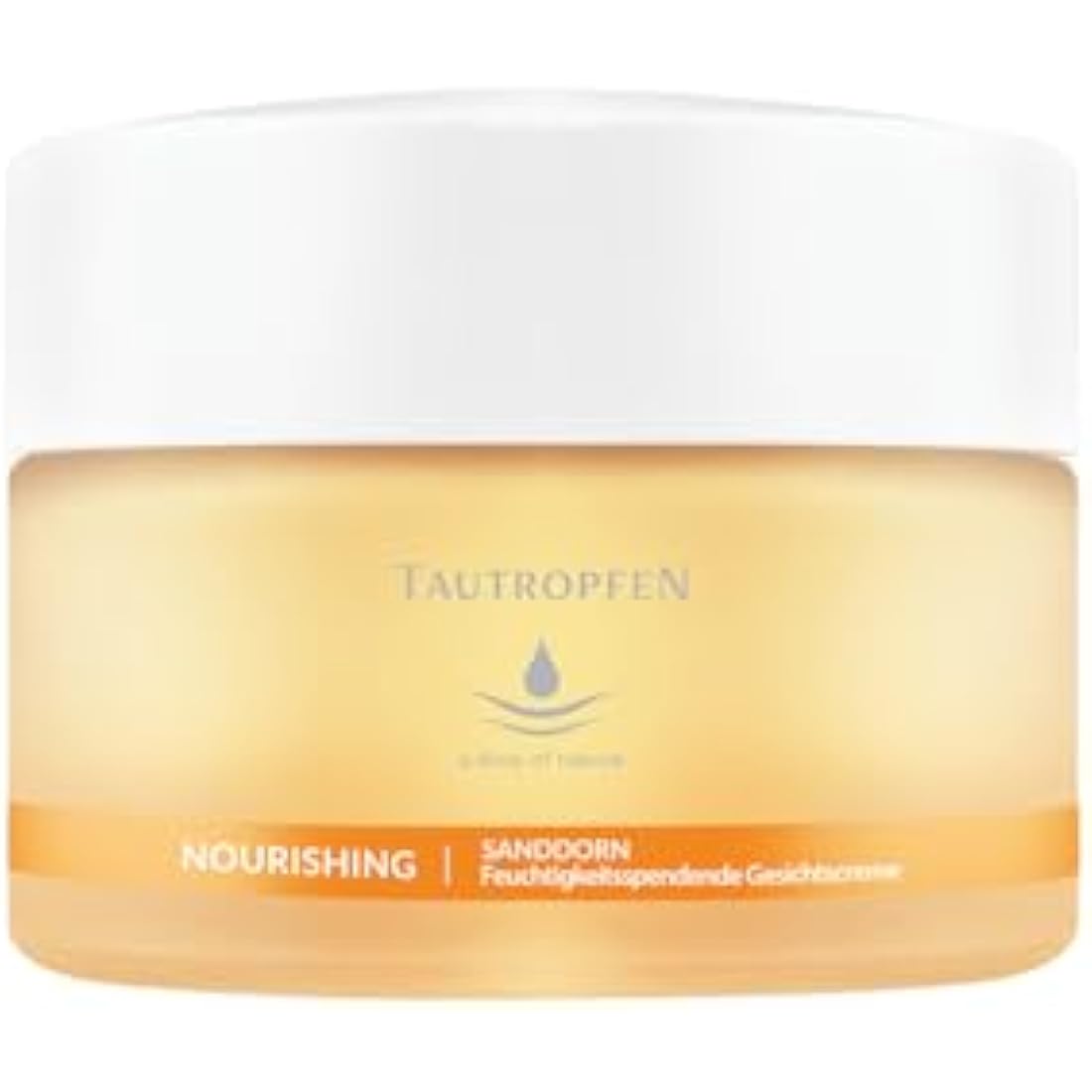 Tautropfen Sea Buckthorn Nourishing Solutions, Moisturizing Facial Cream for Dry Skin, 50 Milliliter