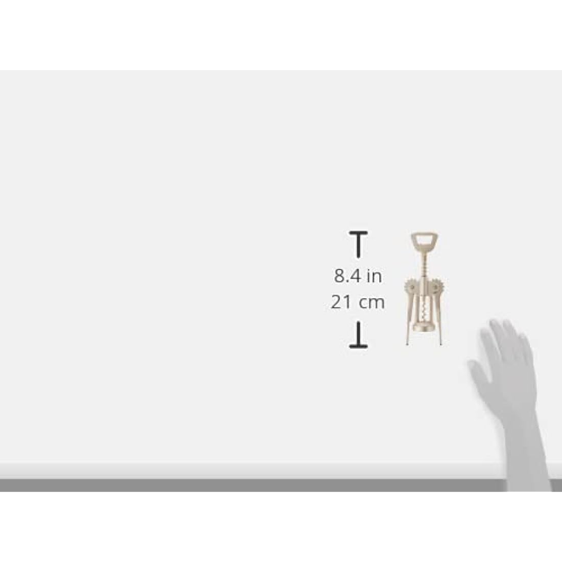 ZWILLING Sommelier Butterfly Corkscrew, Nichelato, 1.0 cm*34.41 cm*20.0 cm