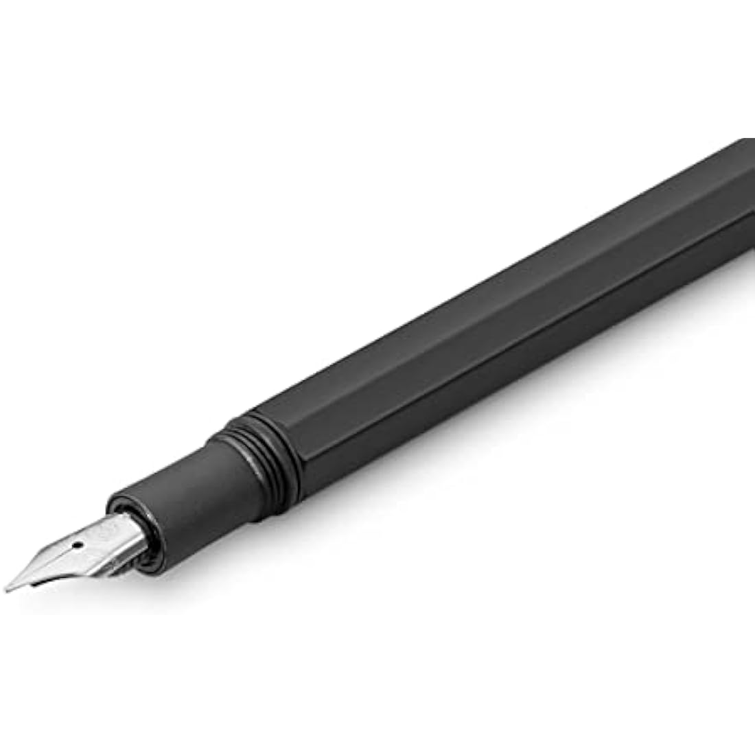 Kaweco Special Fountain Pen Black I Premium Aluminium Fountain Pen for Ink Cartridges with High-Quality Steel Nib I Exclusive Fountain Pen with Gift Metal Box 17 cm I Nib Width: B (Width)