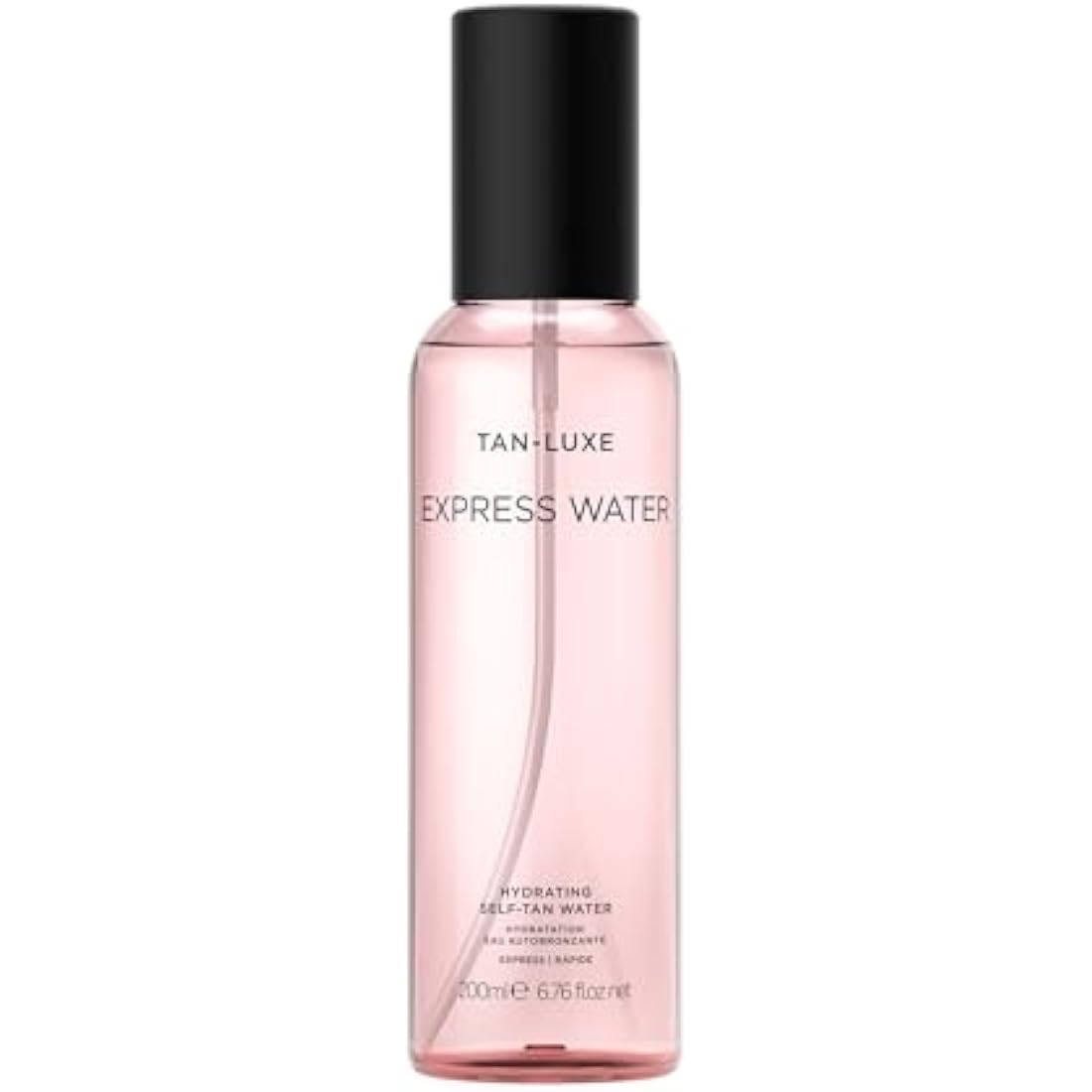 TAN-LUXE Express Water Hydrating Self-Tan Water, Sun-Kissed Glow in just 30 Minutes with a blend of Vitamin C, Beta Glucan & Hyaluronic Acid, 200ml