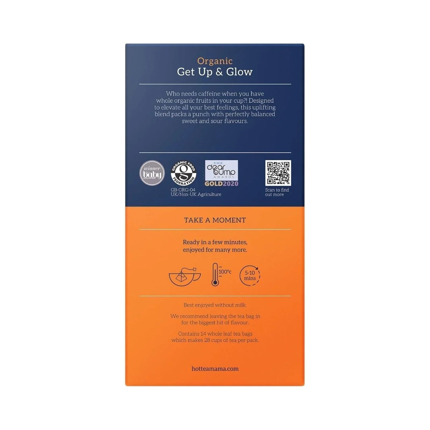 HotTea Mama Organic Get Up & Glow