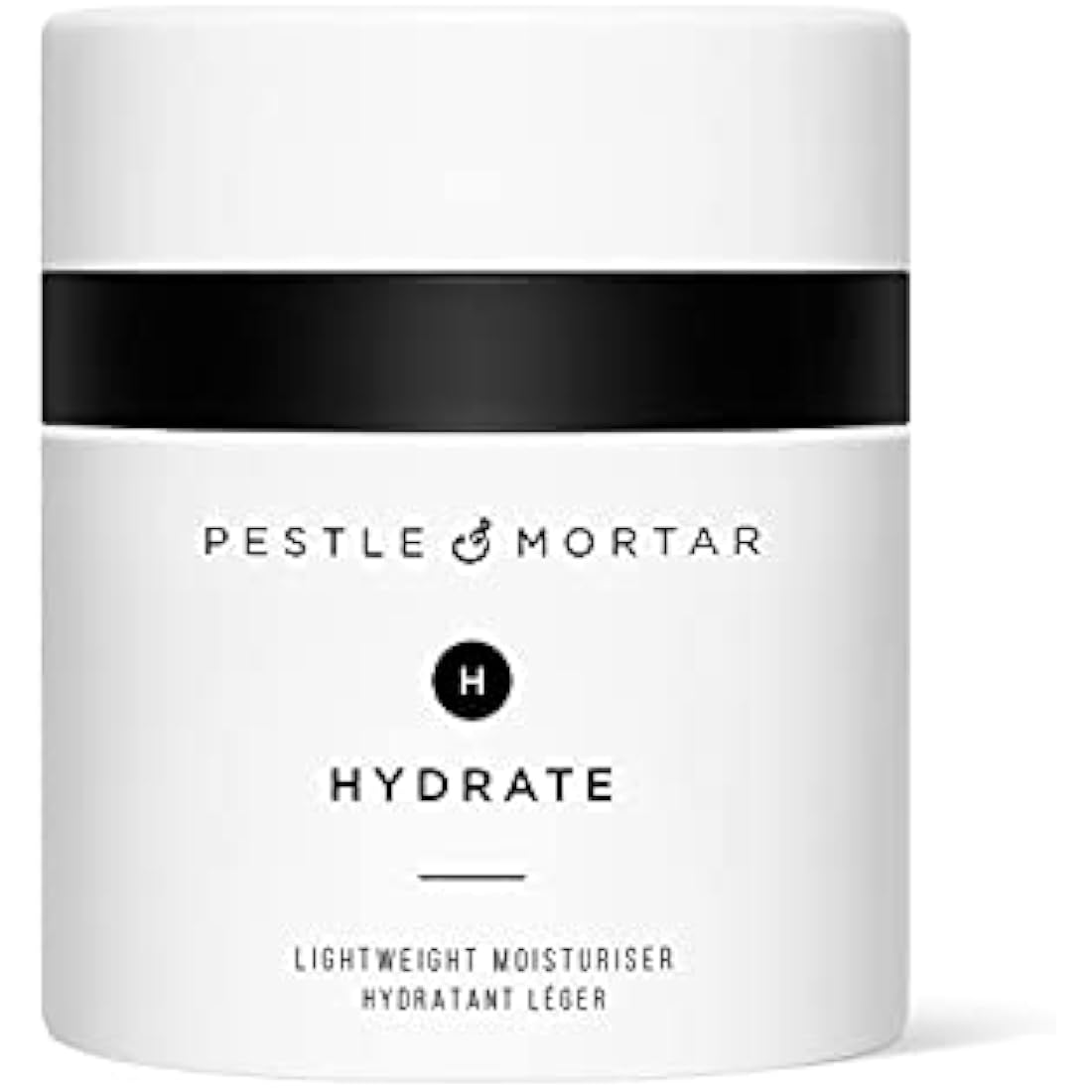 Pestle & Mortar Hydrate - Lightweight Anti Ageing Face Moisturizer Formulated with Peptide Technology and Squalane. Softens, Firms and Hydrates the Skin Without Clogging Pores - 50ml