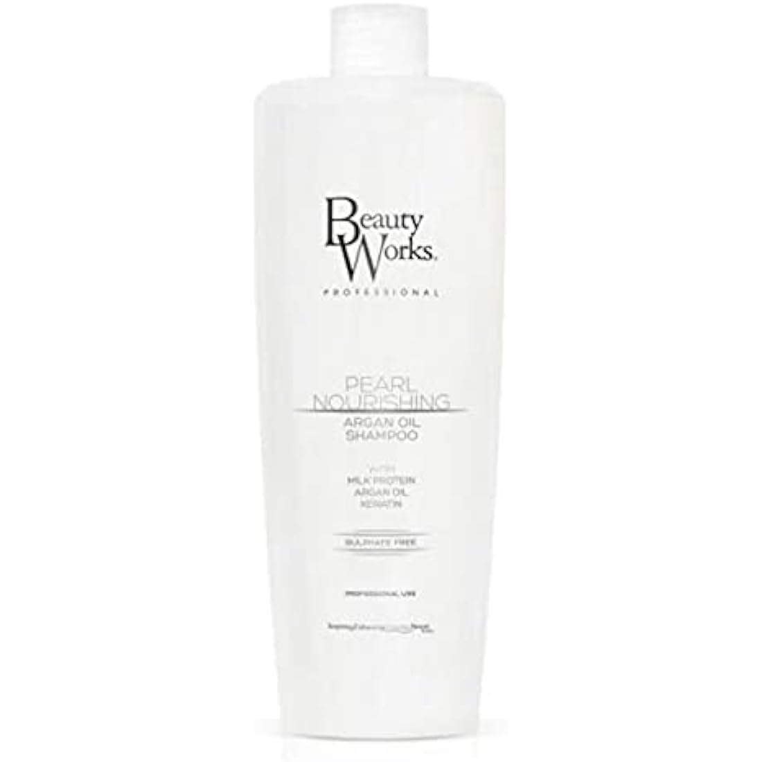 Beauty Works Pearl Nourishing Argan Oil Shampoo (Sulphate Free) 1 litre