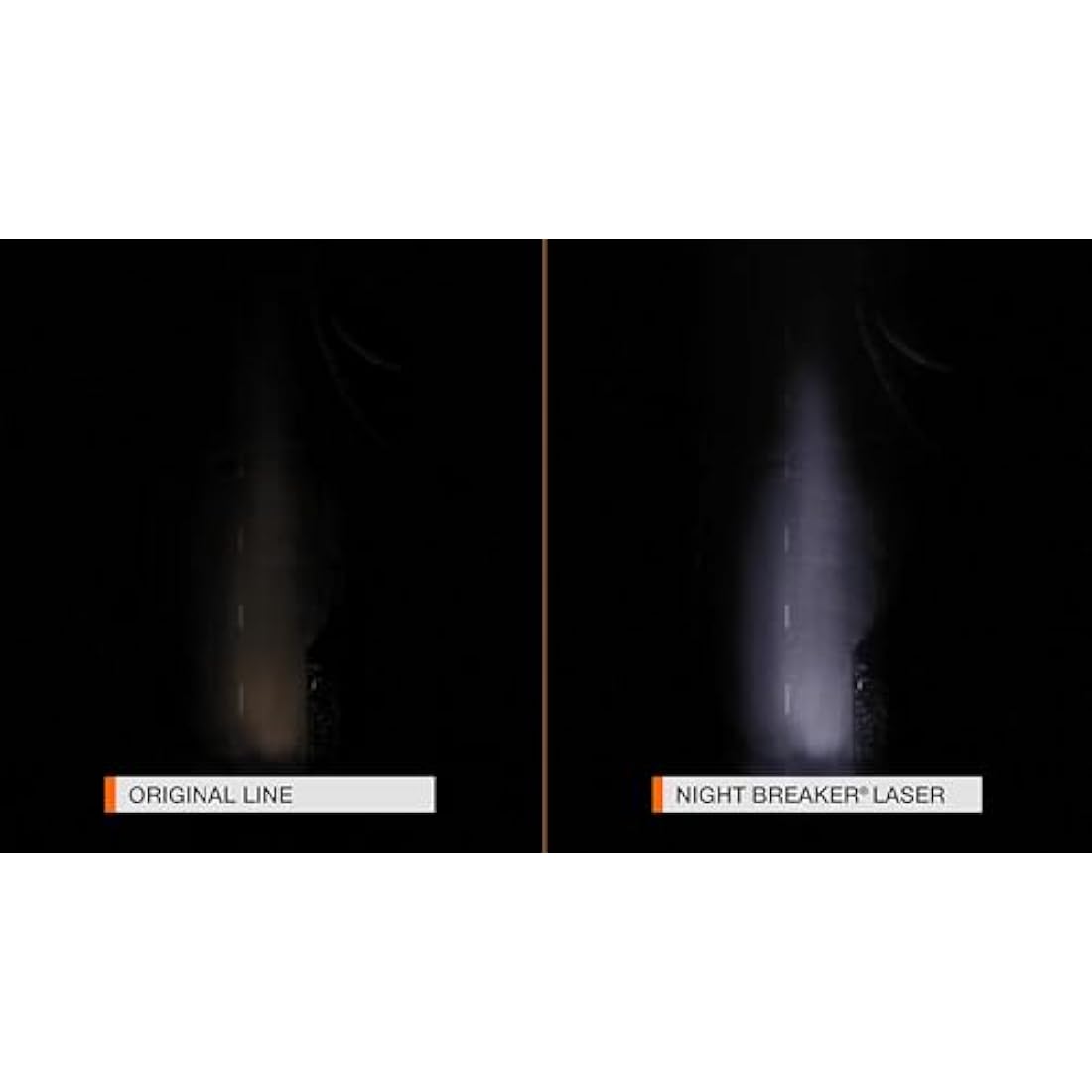 OSRAM NIGHT BREAKER LASER H7, +150% more brightness, halogen headlight lamp, 64210NL-HCB, 12V, duo box (2 lamps)