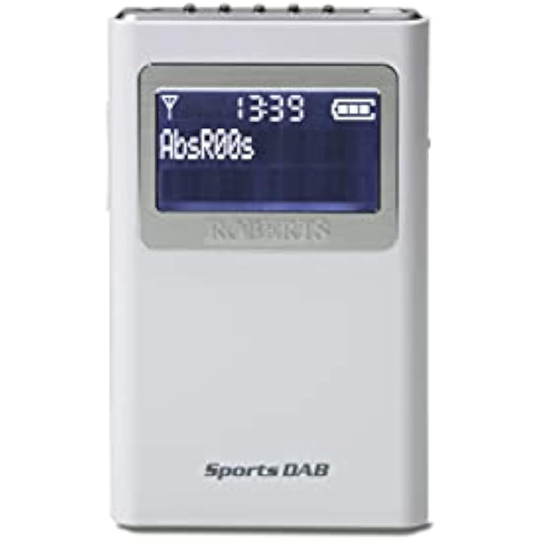 Roberts SPORTS DAB5 Personal DAB/FM/AM Radio, White