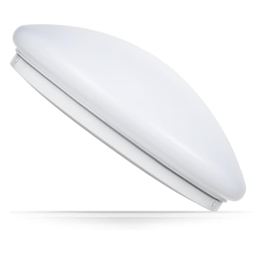 Ceiling Light, Wall Light 2 x E27, 330mm, Metal Frame, White matt Cover