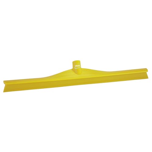 Vikan 71606 Ultra Hygiene Squeegee, Yellow, 600mm Length, 80mm Width, 95mm Height