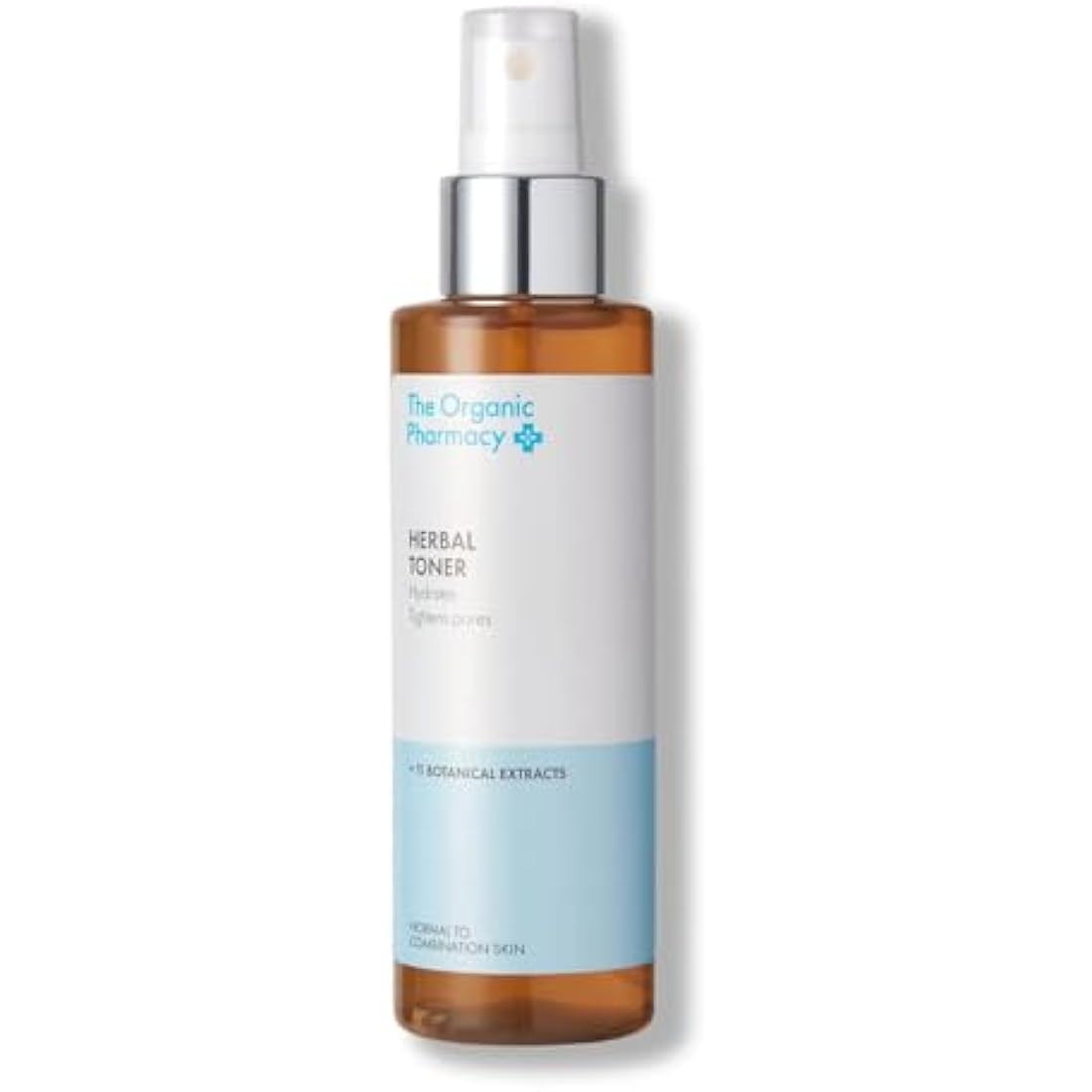 The Organic Pharmacy Herbal Toner, 150ml - Revitalising Spray - Complex of 11 Organic Botanicals - Hydrate Skin and Tighten Pores - 86.4% Organic, 86.6% Natural