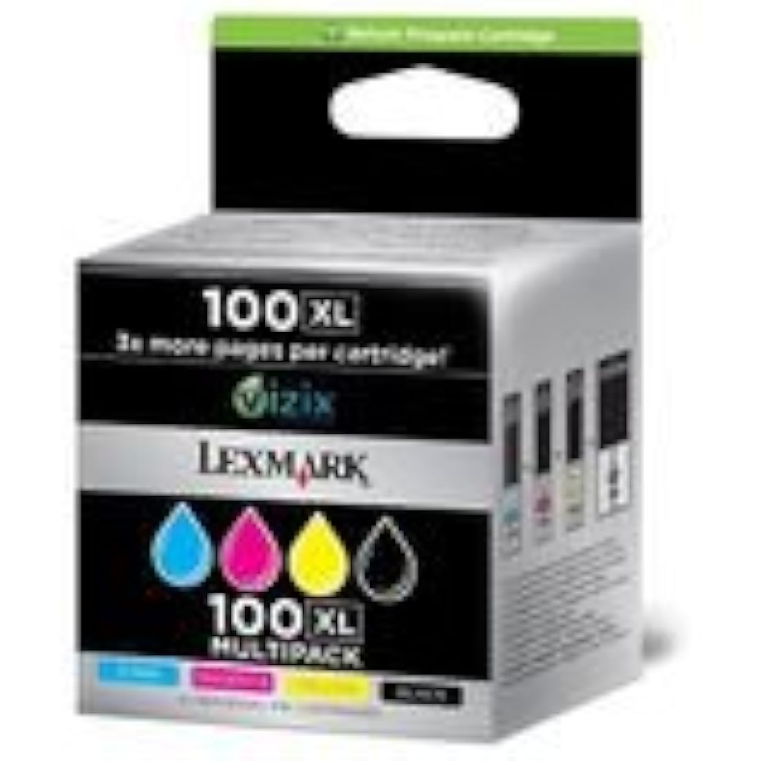 Lexmark 14N1921E Inkjet Cartridge for PRO905 - Cyan/Magenta/Yellow/Black (Pack of 4)