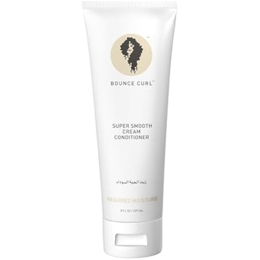 Bounce Curl Super Smooth Cream Conditioner UK | Curly Hair Conditioner | With Organic Aloe & Sunflower Oil | 8oz, 237ml
