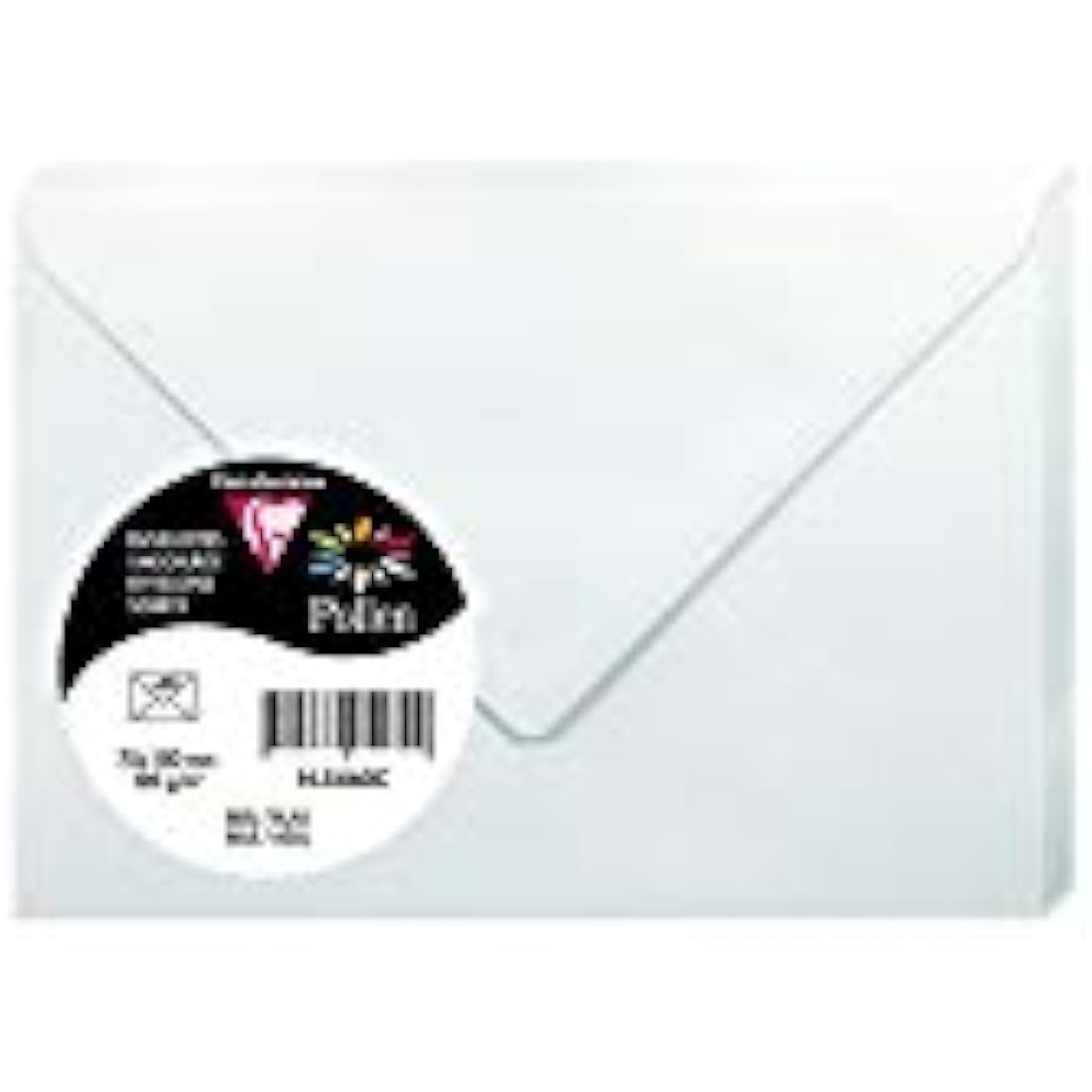 Clairefontaine - Ref 5460C - Pollen Envelopes (Pack of 20) - 75 x 100mm Sized, 120gsm Paper, Gummed Seal, Inkjet & Laser Printer Compatible, Acid Free - Blue