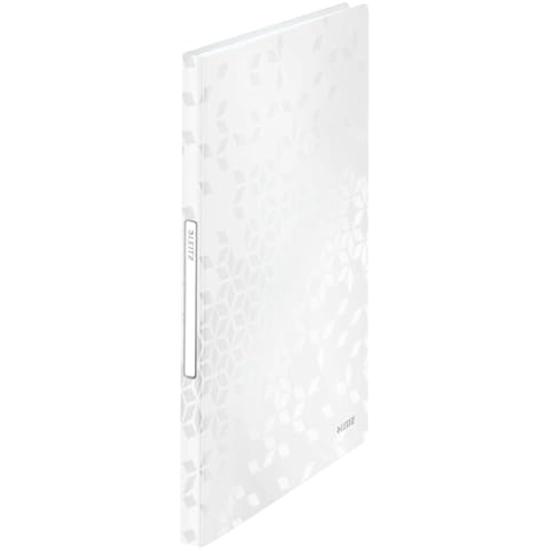 Leitz A4 Display Book, 40 Pockets, 80 Sheet Capacity, Transparent Pockets, White, WOW Range, 46320001
