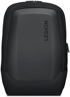 Lenovo Legion Armoured Backpack II for 17 Inch Laptops, Water Repellent Rucksack – Black