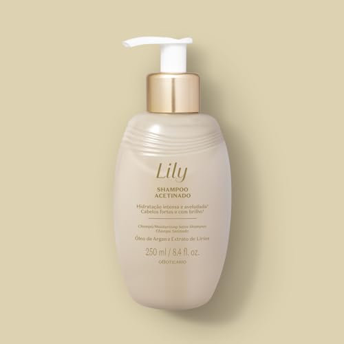 Shampoo Acetinado Lily, 250ml By O Boticário