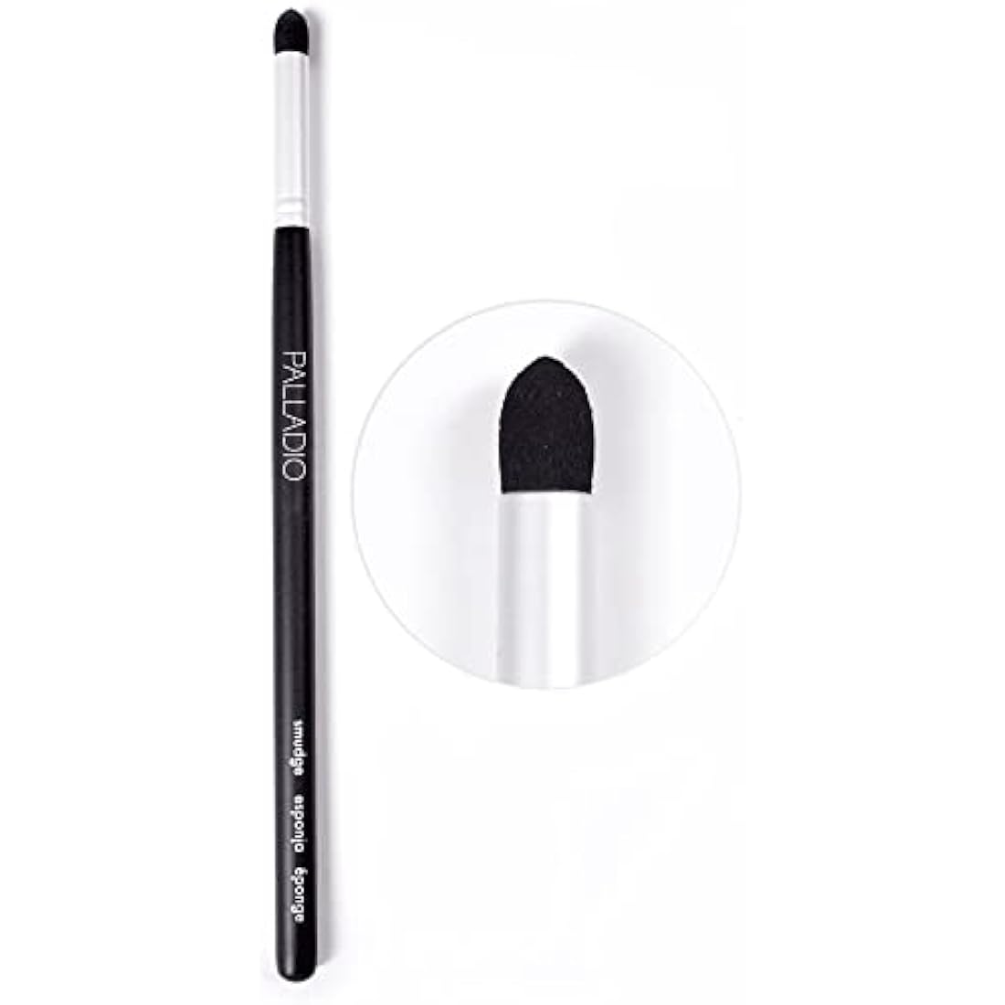 Palladio Smudge Brush, Pointed Sponge Applicator Flawless Blending, Smooth Finish, Synthetic Sponge, Soft Feel, Comfortable Grip, Professional Application