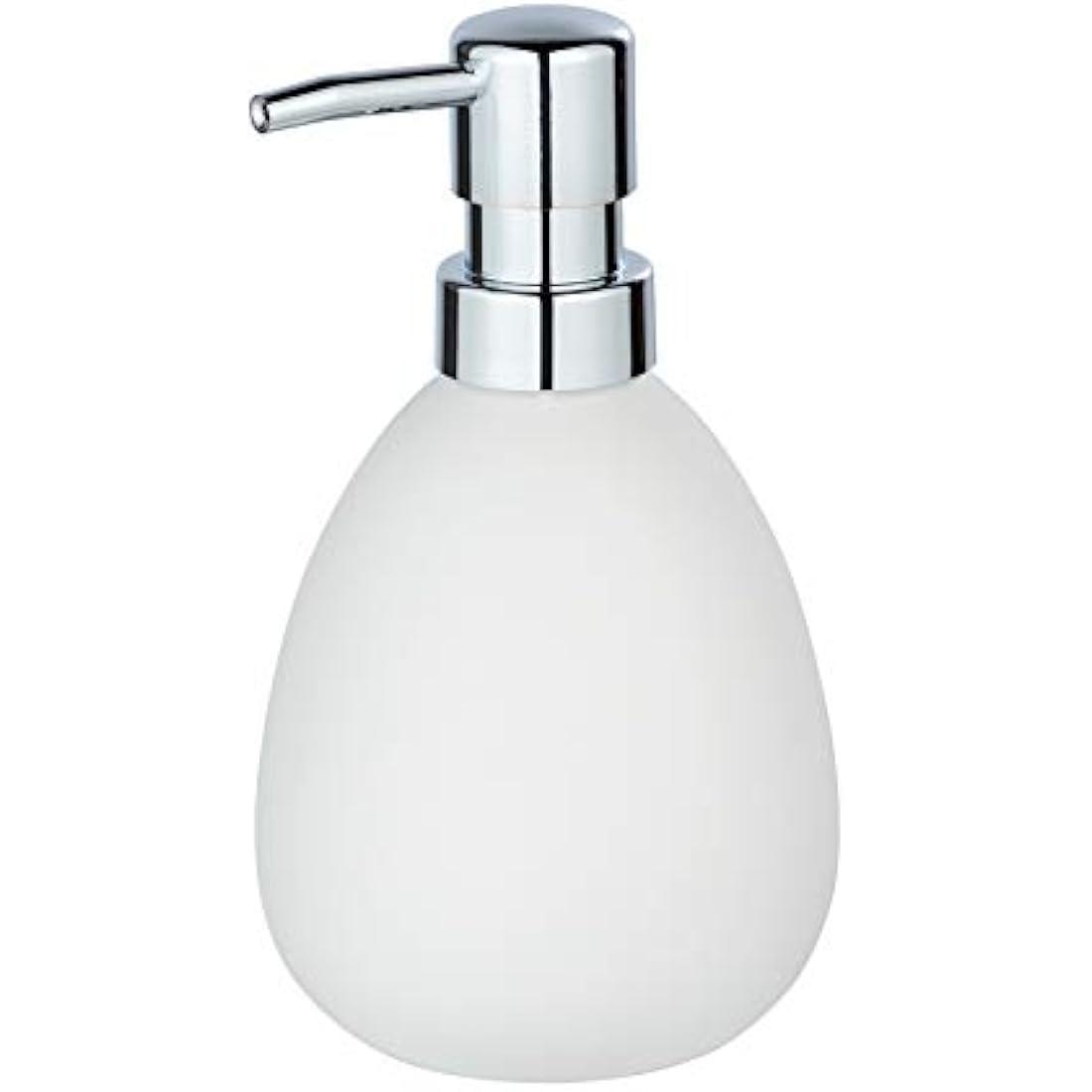 WENKO Polaris soap dispenser matt white ceramic liquid soap dispenser White